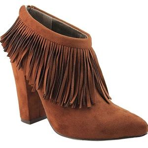 Suede booties